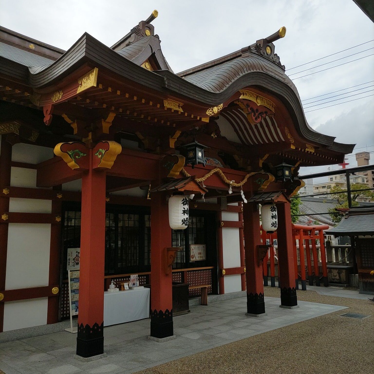 柳原蛭子神社の御社殿
