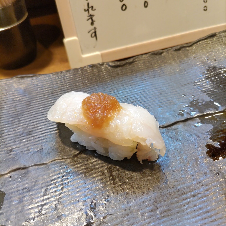 フグの握り寿司