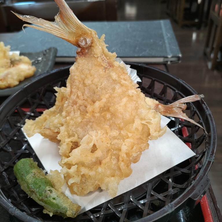 岩屋鯛の天ぷら